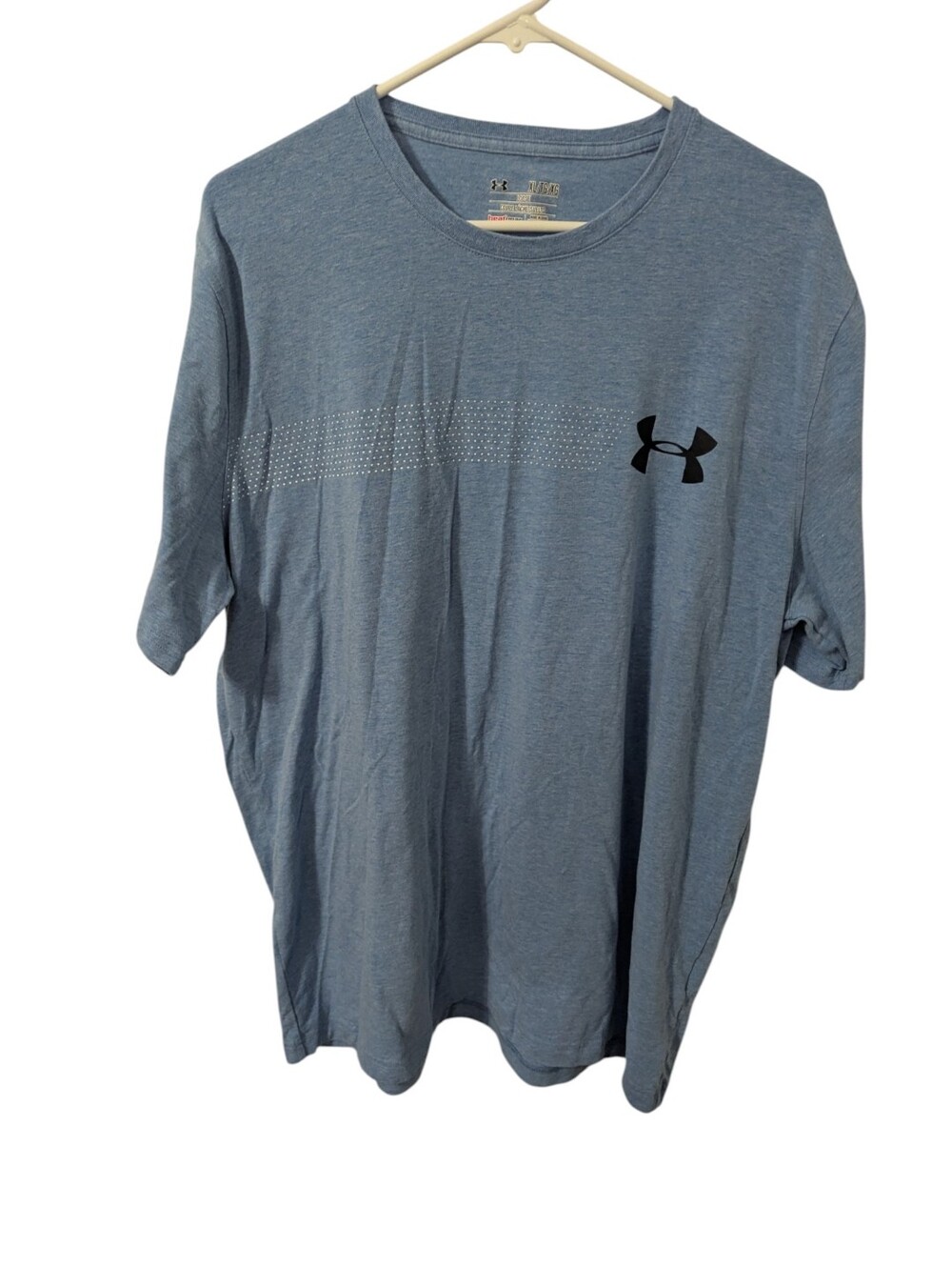 Under Armour Men's Blue Heatgear Short Sleeve Shirt